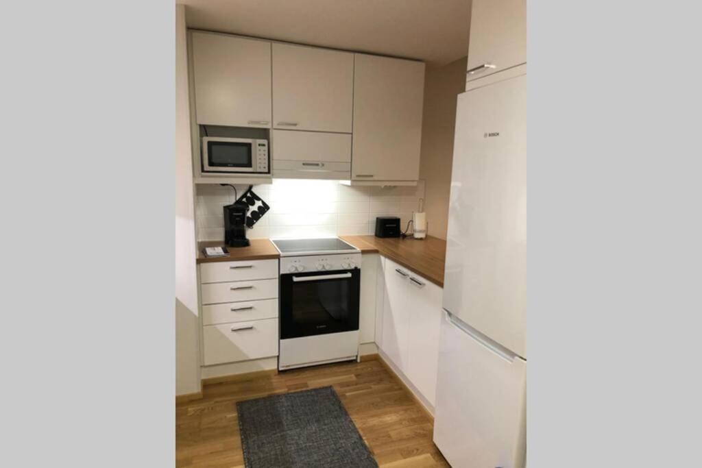 דירות אולו Keskustan Kaksio 45 M2 Autopaikalla, Rautatienkatu 19, 9 Krs מראה חיצוני תמונה