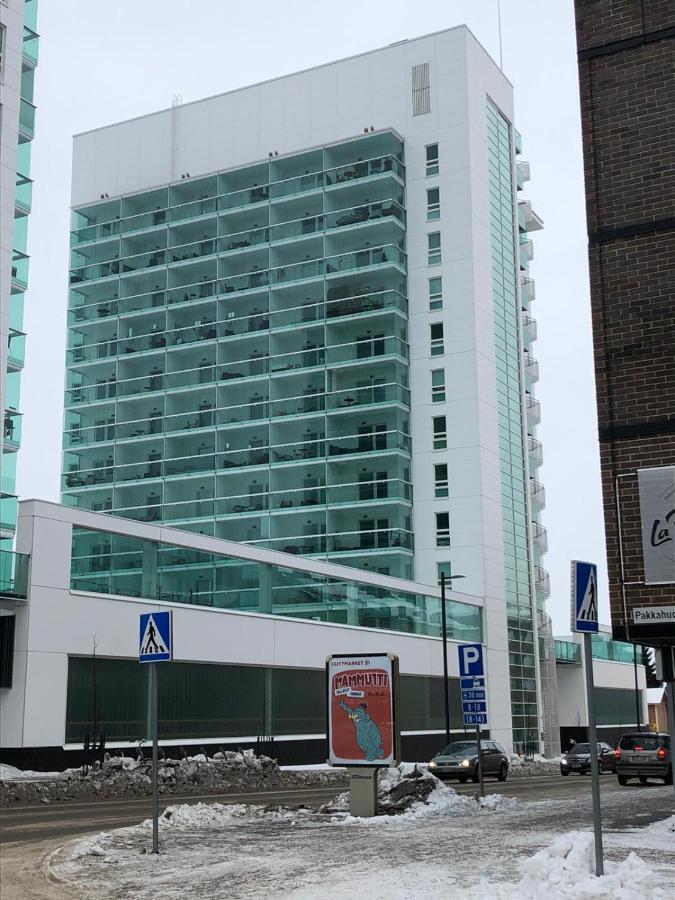 דירות אולו Keskustan Kaksio 45 M2 Autopaikalla, Rautatienkatu 19, 9 Krs מראה חיצוני תמונה